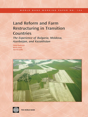 cover image of Land Reform and Farm Restructuring in Transition Countries